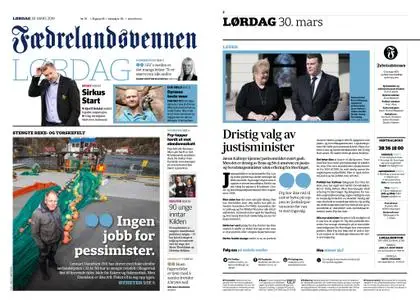 Fædrelandsvennen – 30. mars 2019