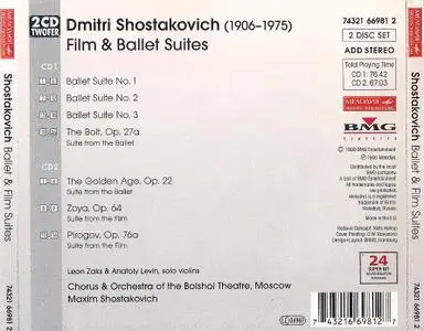 Maxim Shostakovich, Orchestra of the Bolshoi Theatre - Dmitri Shostakovich: Film & Ballet Suites (1999)