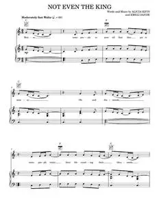 Not even the king - Alicia Keys (Piano-Vocal-Guitar)