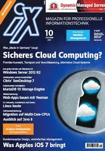 ix Magazin für professionelle Informationstechnik Oktober No 10 2013