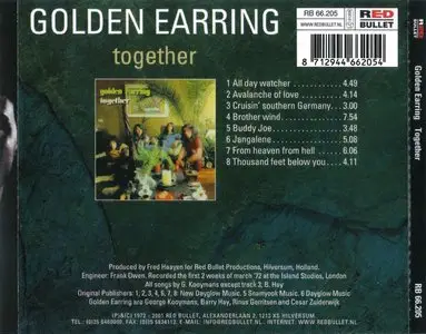 Golden Earring - Together (1972) {2001, Reissue}