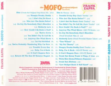 Frank Zappa - The MOFO (The Making Of Freak Out!) - Project/Object (1966) {2CD Set Zappa Records ZR 20005 rel 2006}