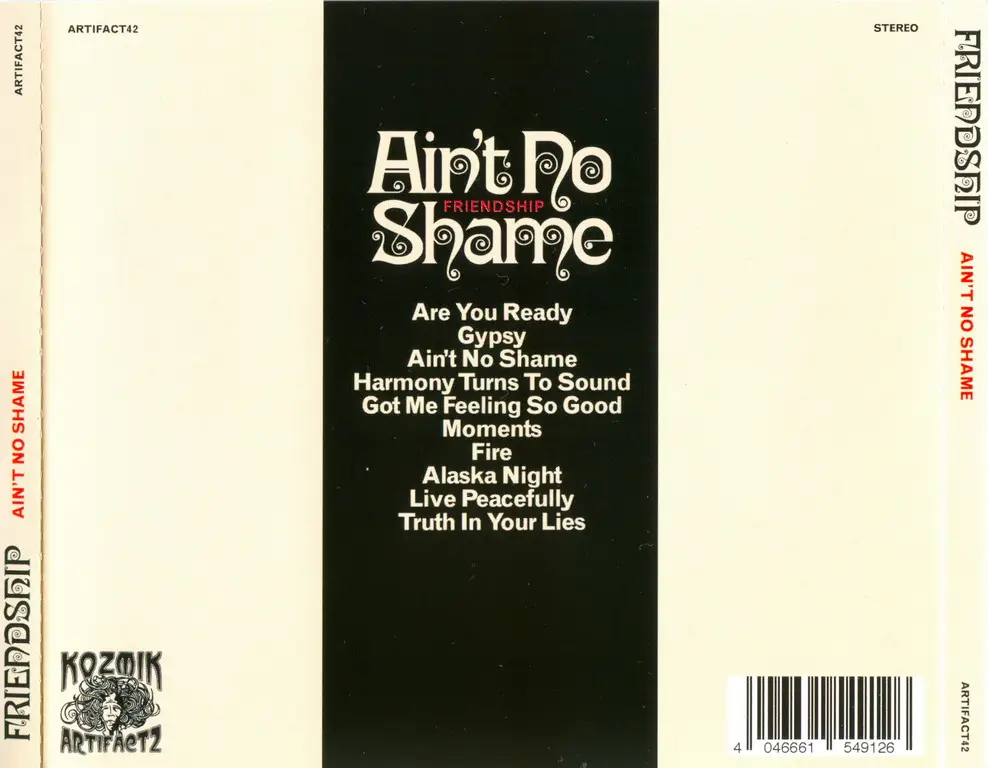 Friendship - Ain't No Shame (2018)