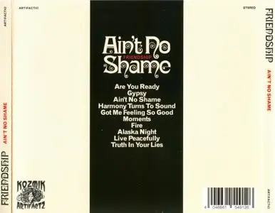 Friendship - Ain't No Shame (2018)