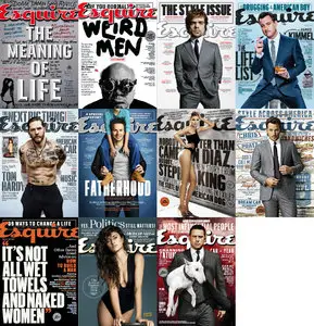 Esquire USA Magazine - 2014 Full Year Issues Collection (True PDF)