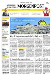 Solinger Morgenpost – 29. April 2020