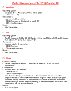 IBM SPSS Statistics 26.0 FP001 IF018
