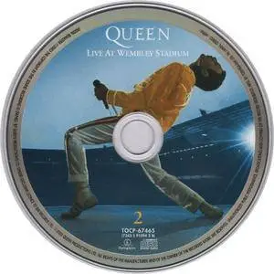 Queen - Live At Wembley Stadium (1992) [Toshiba-EMI TOCP-67464~65, Japan]