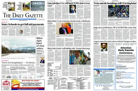 The Daily Gazette – January 22, 2021