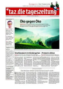 Tageszeitung TAZ vom 15 Juni 2011