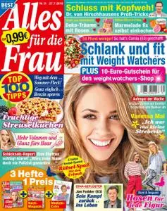 Alles für die Frau – 27. Juli 2018