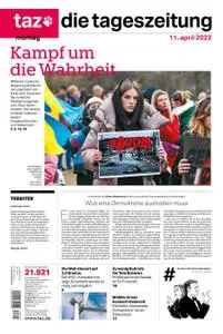 taz die tageszeitung  - 11 April 2022