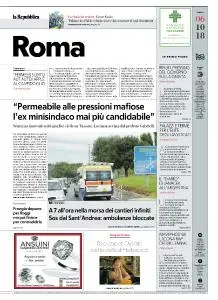 la Repubblica Roma - 6 Ottobre 2018