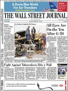 The Wall Street Journal - 18 February 2013 (Asia)