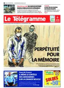 Le Télégramme Ouest Cornouaille – 30 juin 2022