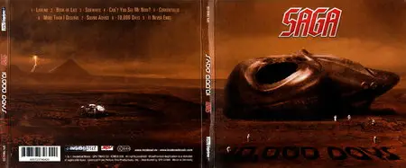 Saga - 10,000 Days (2007) Digipak