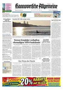 Hannoversche Allgemeine Zeitung - 30.11.2011