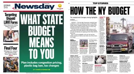 Newsday – April 01, 2019