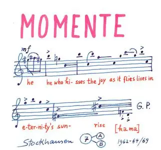 Karlheinz Stockhausen - Momente (1992) {2CD Set Stockhausen-Verlag No. 7}