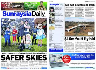 Sunraysia Daily – November 20, 2018