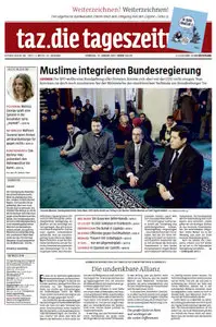 Tageszeitung TAZ vom 13 Januar 2015