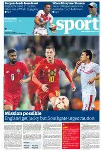 The Guardian Sports supplement  02 December 2017