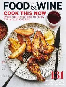 Food & Wine USA - January 2017