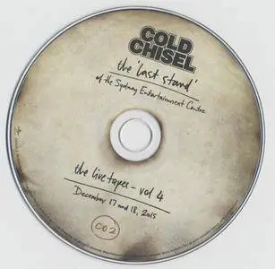 Cold Chisel - The Live Tapes - Vol 4 (2017) {3CD Set Universal CC017}