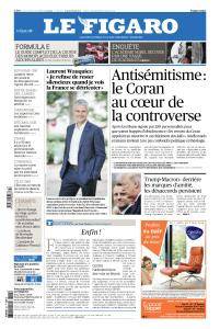 Le Figaro du Mercredi 25 Avril 2018