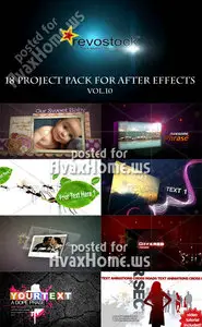18 Project Pack for After Effects Vol.10 (Revostock)