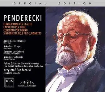 Polish Symphony Orchestra Iuventus & Krzysztof Penderecki - Penderecki: Concertos for Wind Instruments & Orchestra (2017)