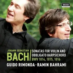 Guido Rimonda & Ramin Bahrami - Sonatas for Violin and Harpsichord BWV 1014, 1015, 1016 (2021)