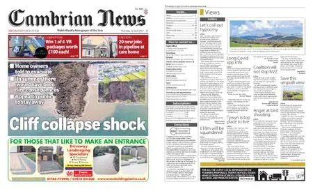 Cambrian News Arfon & Dwyfor – 23 April 2021