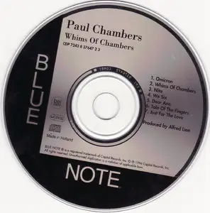 Paul Chambers - Whims Of Chambers (1956) {Ron McMaster Remastered 1996}