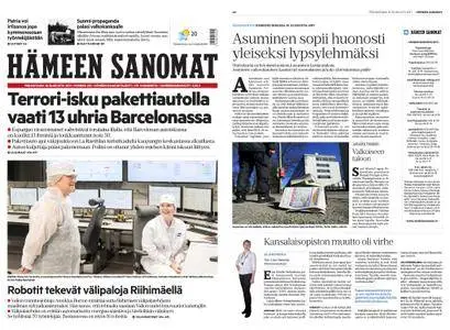 Hämeen Sanomat Oy – 18.08.2017