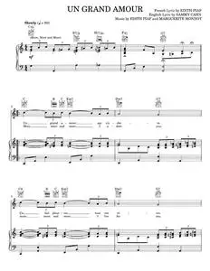 Un Grand Amour (More, More & More) - Edith Piaf, Mack David (Piano-Vocal-Guitar)
