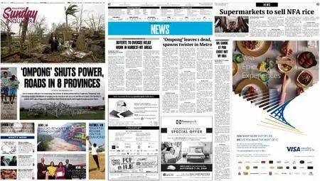 Philippine Daily Inquirer – September 16, 2018