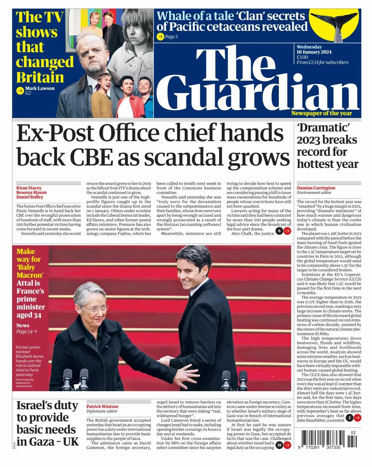 The Guardian 10 January 2024 / AvaxHome