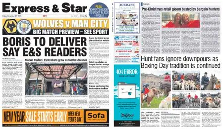 Express and Star City Edition – December 27, 2019