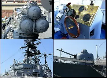 Destroyer USS Barry DD-933 Walk Around