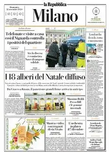 la Repubblica Milano - 22 Novembre 2020