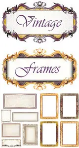 Vintage Frames Vector