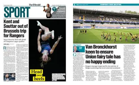 The Herald Sport (Scotland) – August 02, 2022