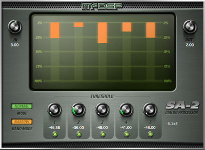 McDSP SA-2 Dialog Processor v6.1.0.8