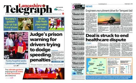Lancashire Telegraph (Burnley, Pendle, Rossendale) – August 02, 2022