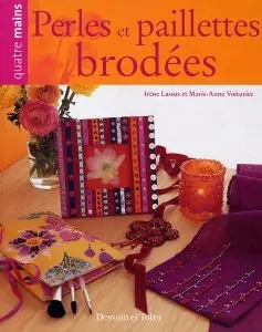 Perles et paillettes brodées