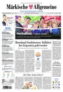 Neue Oranienburger Zeitung - 18. September 2017