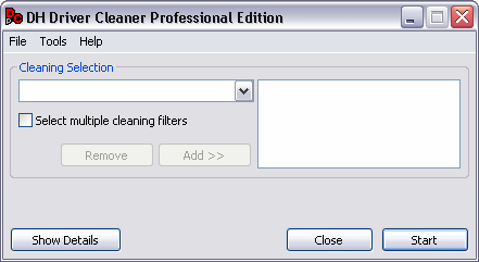 DH Driver Cleaner Professional 1.5
