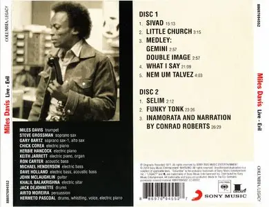 Miles Davis - Live-Evil (1971) [2CD] {2010 Original Columbia Jazz Classics Remaster}