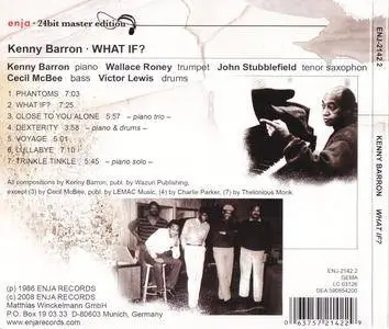 Kenny Barron - What If (1986) {ENJA 24bit Master Edition rel 2008}